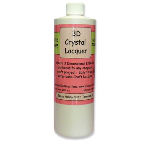 3D Crystal Lacquer - 18 oz. refill